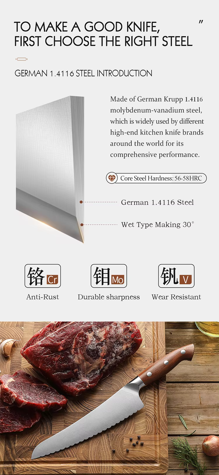 HEZHEN X02 Supreme Frozen Food Knife 8“ 9 He2ee8dfb97cf454da5c31d51dec7f7f8l