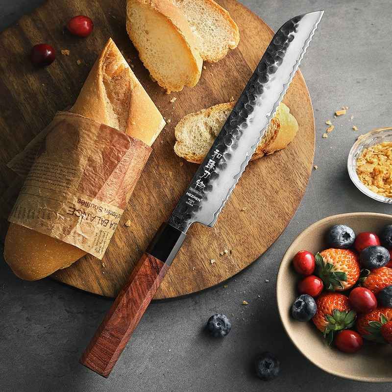 HEZHEN PM8S Bread Knife 8.5“