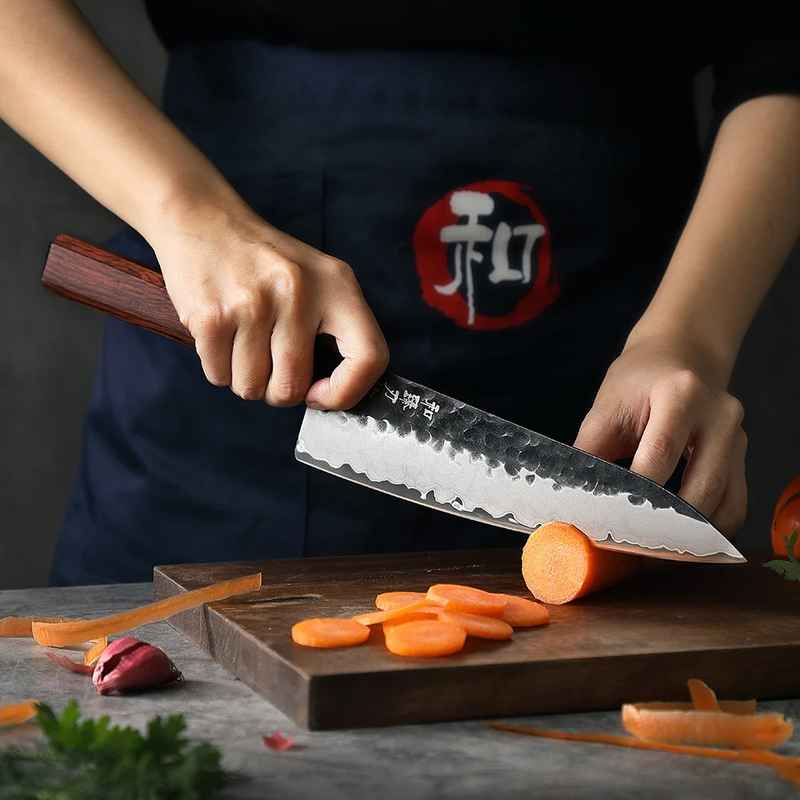 HEZHEN PM8S Chef Knife 8.5“ 5 HEZHEN PM8S Chef Knife 8.5“ - Image 5