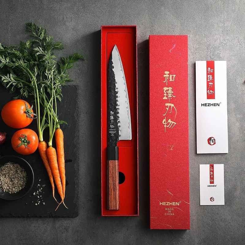 HEZHEN PM8S Chef Knife 8.5“ 7 HEZHEN PM8S Chef Knife 8.5“ - Image 7