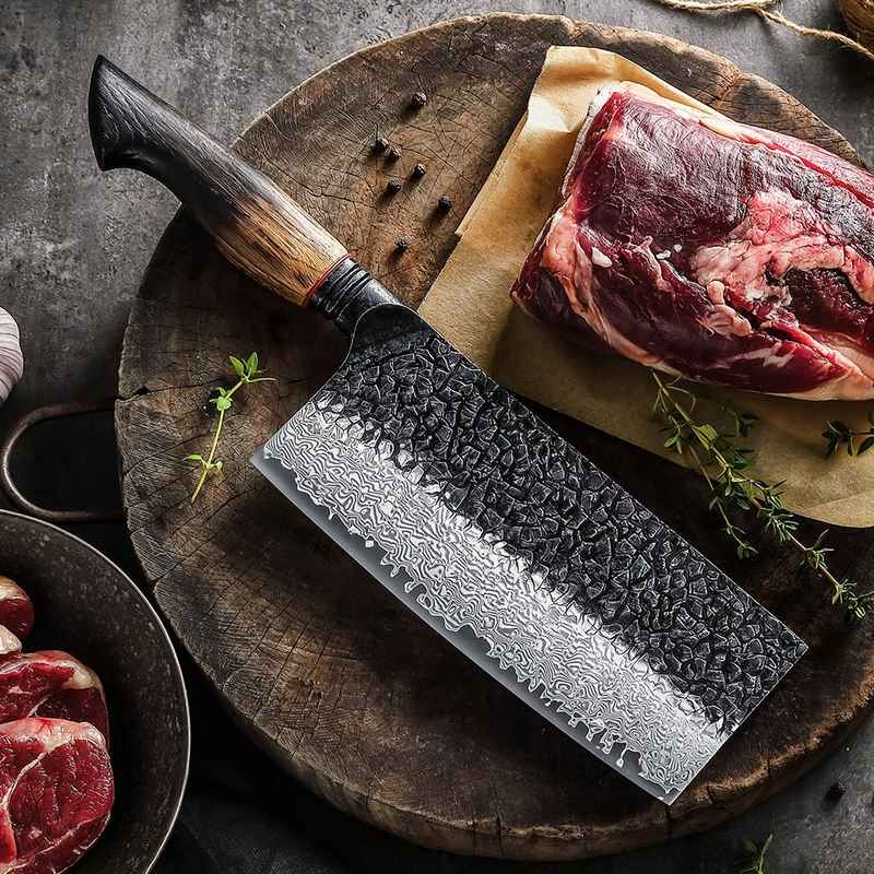 XINZUO X06 Mo Cleaver 7” 3 XINZUO X06 Mo Cleaver 7” - Image 3